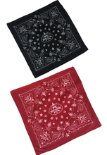 Load image into Gallery viewer, Cowboys Bandanas (4 PACK)